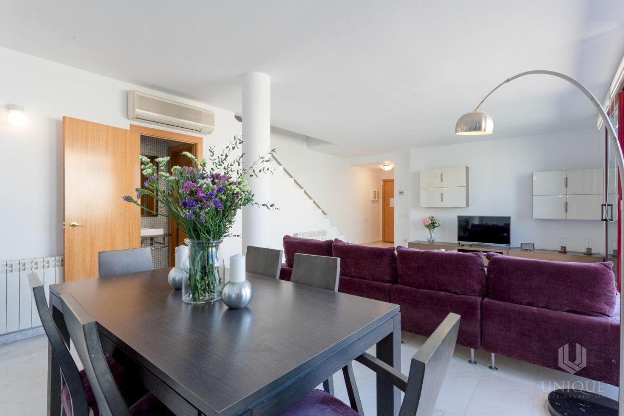 Unique Rentals - Stylish Seafront Duplex Barcelona Bagian luar foto